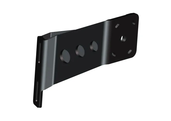 Power-Pole Braced Kit S-8-8 Starboard Black Adaptor