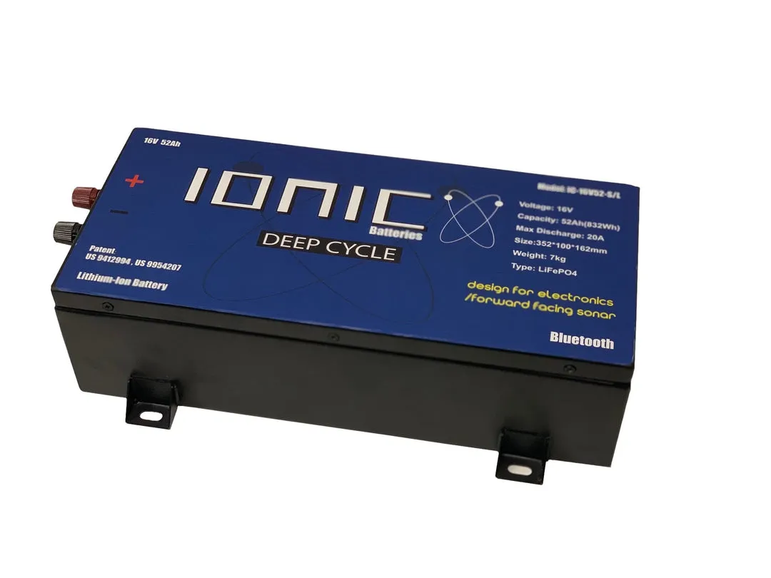 Ionic Lithium 16V 52Ah | Marine Electronics/Sonar LiFePO4 Battery + Charger - Image 4