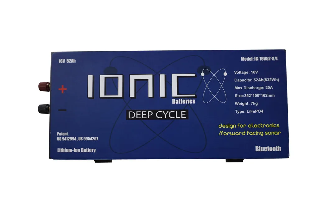 Ionic Lithium 16V 52Ah | Marine Electronics/Sonar LiFePO4 Battery + Charger - Image 5