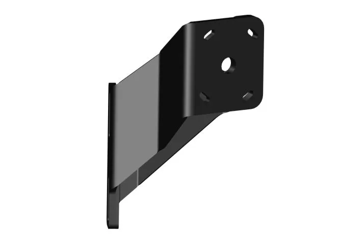 Power-Pole Braced Kit S-2-8 Starboard Adapter Black