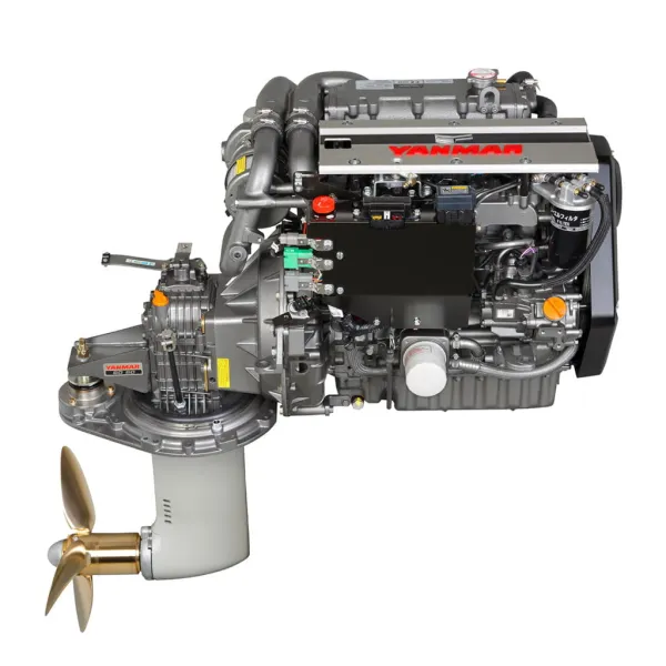 New Yanmar 4JH57 57HP Inboard Diesel Engine -